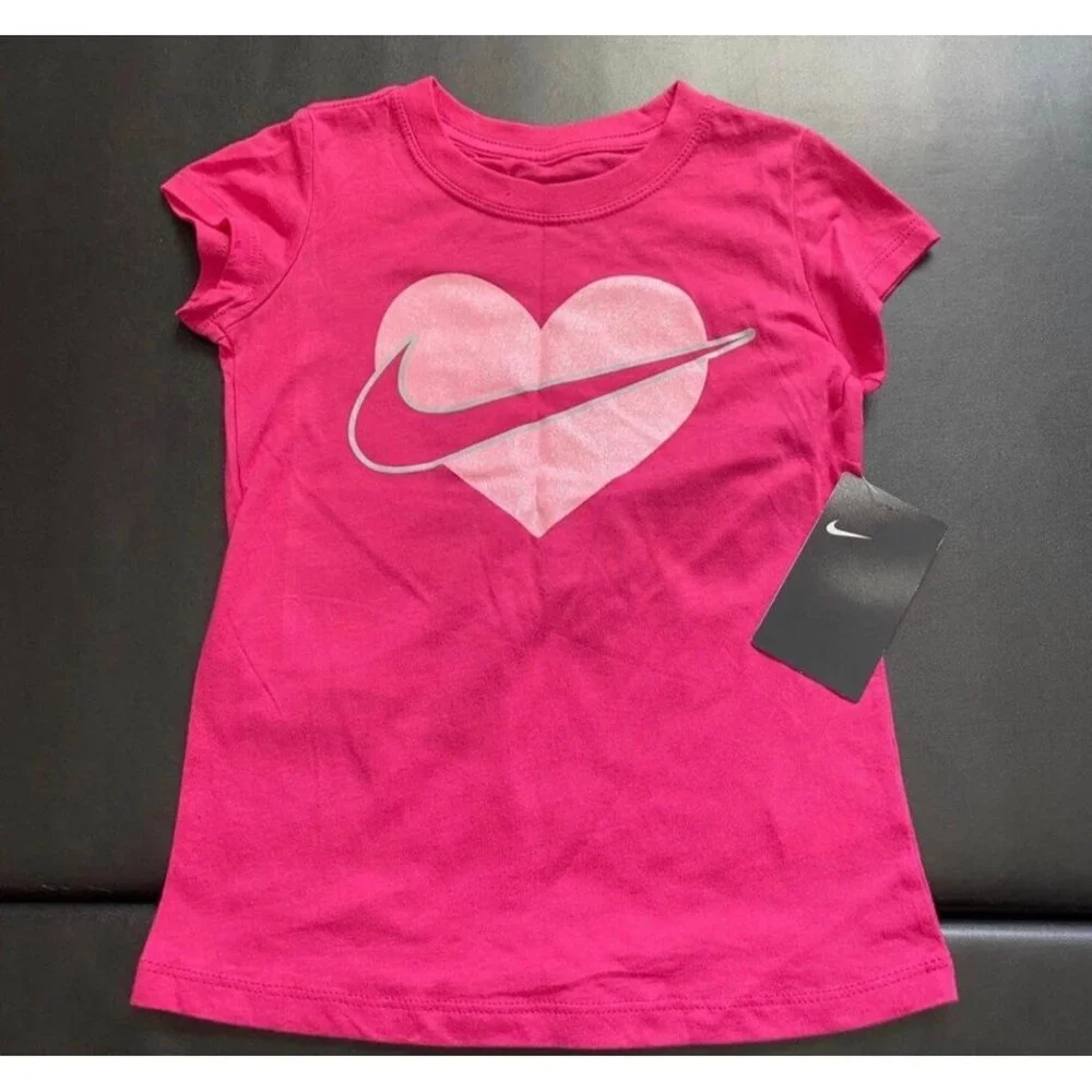 NWT Nike Glitter Tee & Leggings Set Girls Size 6